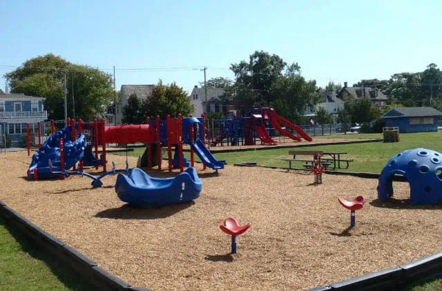 Cape May Coast Guard Recruits Build Playground for Local School