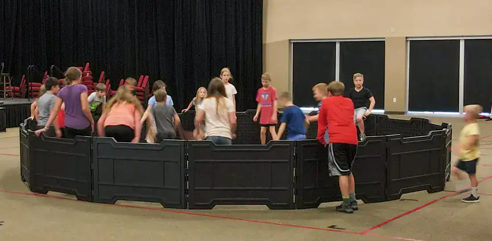 How are the Portable GaGa Ball Pits Made?