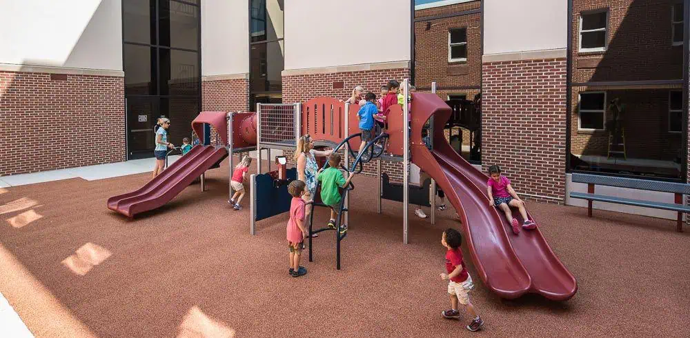 Poured-In-Place Rubber Safety Surfacing