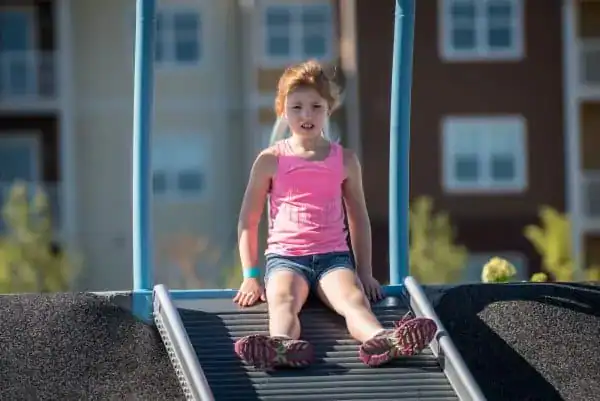 play engage the senses, sliding