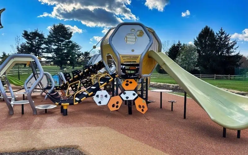 Mermaid Park Hive-Like Inclusive Play Structure