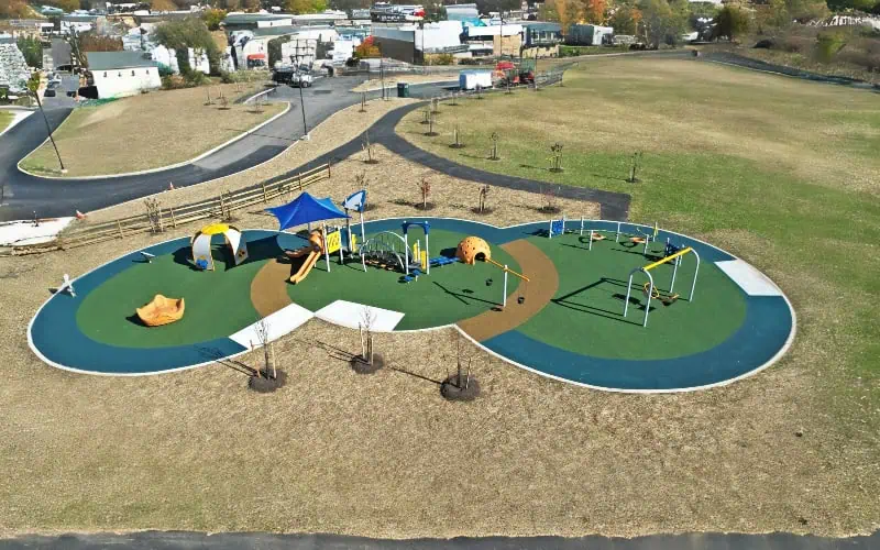Wissahickon Park Playground Aerial